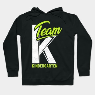 'Team K' Cute Kindergarten Teacher Gift Hoodie